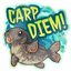Carp Diem Sticker