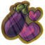 Eggplant Love Sticker