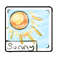 Sunny Weather Sticker