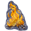 Glittering Bonfire Sticker