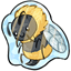 Happy Bee Sticker