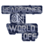 Headphones On World Off Sticker