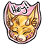Hey! Feli Sticker