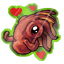 Vampire Squid Love Sticker