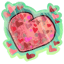 Love Bug Heart Sticker