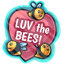 Luv the Bees Sticker