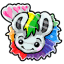 Lovey Pride Sticker
