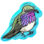 Lucifer Hummingbird Sticker