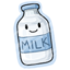 Milk Sticker