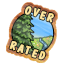Nature is Overrated Sticker
