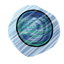 Azure Planet Sticker