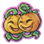 Pumpkin Pals Sticker