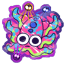 Rave Scribble Experiment 3485 Sticker