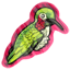 Ruby Throat Hummingbird Sticker