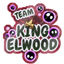 Team King Elwood Sticker