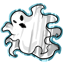 Traditional Ghost Sticker