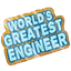 Greatest Engineer Sticker