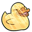 Yellow Rubber Ducky Sticker