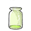 Mostly-empty Vial