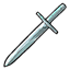 Unadorned Moonsteel Sword