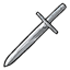 Unadorned Silver Sword