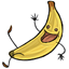 Happy Bendy Banana Toy
