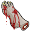 Bloody Zombie Foot