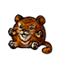 Tiger Cub Squishy Doll