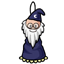 Old Wizard Tree Decoration