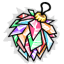 Rainbow Crystal Ornament