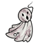 Dirty Napkin Ghost Decoration