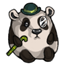 Panda Bear Dapper Doll