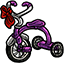 Purple Fantastic Tricycle