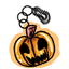 Pumpkin Keychain