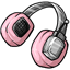 Pink Radio Headphones