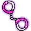Pink-N-Purple Handcuffs