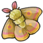 Withered Stuffed Moth Toy