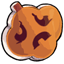 Sad Pumpkin Eraser