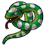 Green Rubber Snake