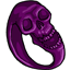 Purple Skull Ring