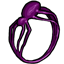 Purple Spider Ring