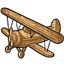 Wooden Biplane