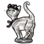 Dapper Silver Tabby Cat Figurine