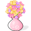 Mothers Day Vase of Flowers