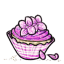 Sweet Grape Vesnali Cupcake