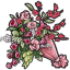Teeming Pink Gladiola Bouquet