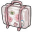 Pink Travel Suitcase