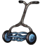 Blue Vintage Lawnmower