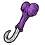 Purple Bone Hook