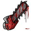Bloodied Chainsaw